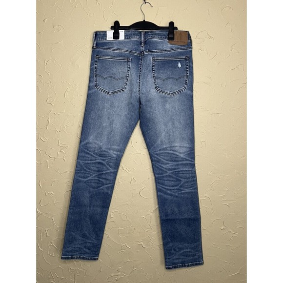 Jeans American Eagle Skinny Jeans Outfitters Airflex360 Size 34/30  Box 4/7 - Picture 2 of 3